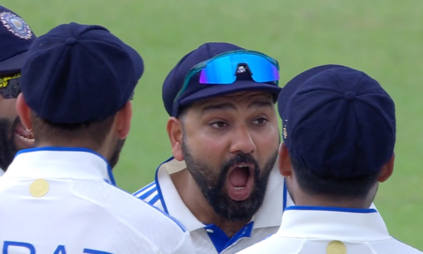 Rohit Sharma's Surprised Celebration Goes Viral After Akash Deep's Crucial DRS