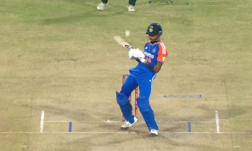 Hardik Pandya no look Shot against Bangladesh