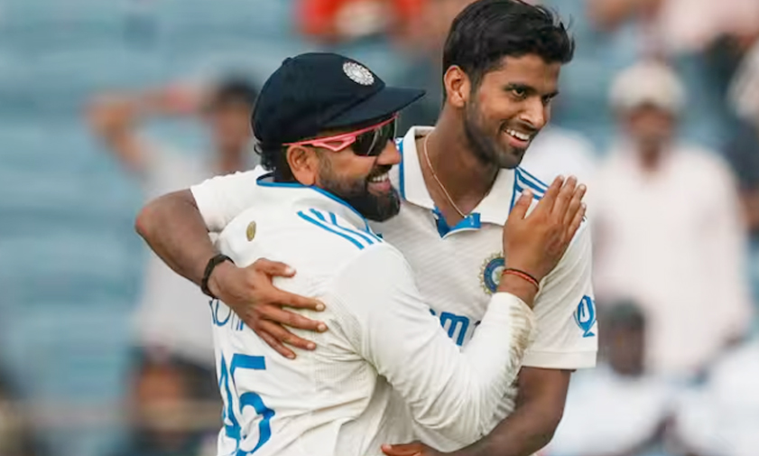 Washington Sundar took 7 Wickets against New Zealand during Ind vs NZ 2nd Test on Day 1